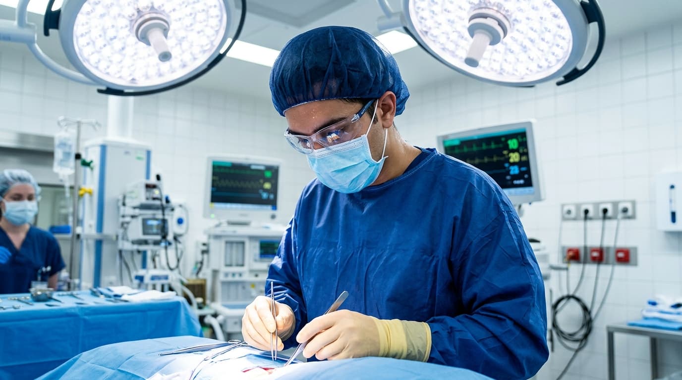 Surgeon background